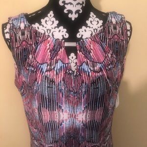 Roz & Ali Multicolor dress